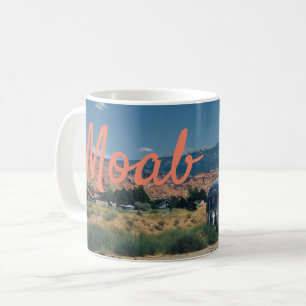 La remorque Moab Utah dans le désert Mug