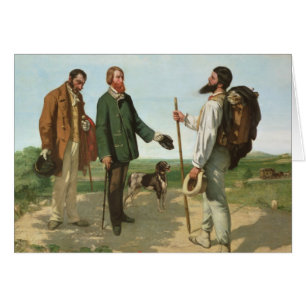 La Rencontre, ou Monsieur Courbet, 1854 de Bonjour
