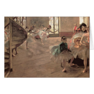 La Répétition d'Edgar Degas, Art de ballet vintage
