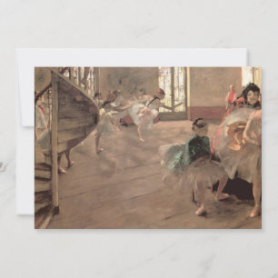 La Répétition par Edgar Degas, Art de ballet vinta