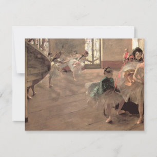 La Répétition par Edgar Degas, Art de ballet vinta