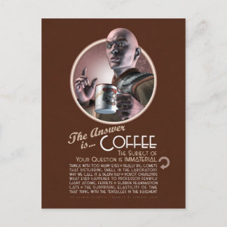 La réponse est Carte postale Café