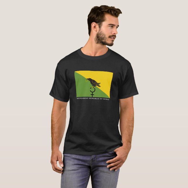 La République indépendante de Ceres le T-shirt (Devant entier)