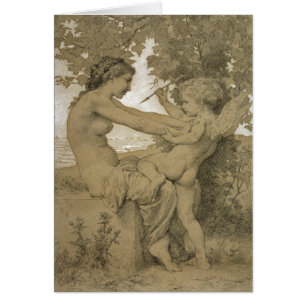 La résistance de l'amour par Bouguereau