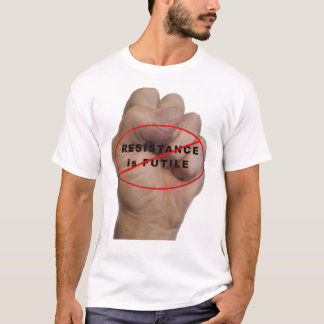 La résistance n'est PAS Futile, T-shirt homme