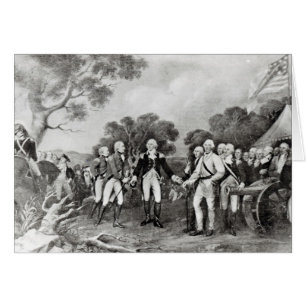 La restitution du général Burgoyne Saratoga
