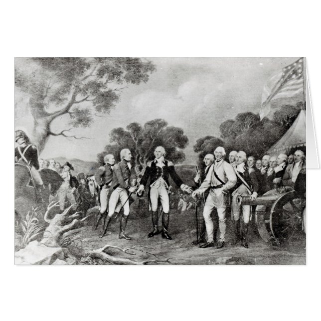 La restitution du général Burgoyne Saratoga (Devant horizontal)