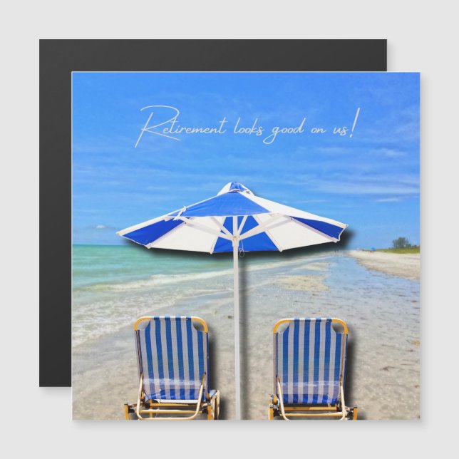 La retraite nous va si bien ! Plage de l'île de Sa (Devant / Derrière)