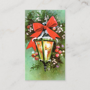 La rétro lumière de Noël vintage ajoutent la carte