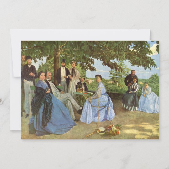 La Réunion familiale | Fré dé ric Bazille (Devant)