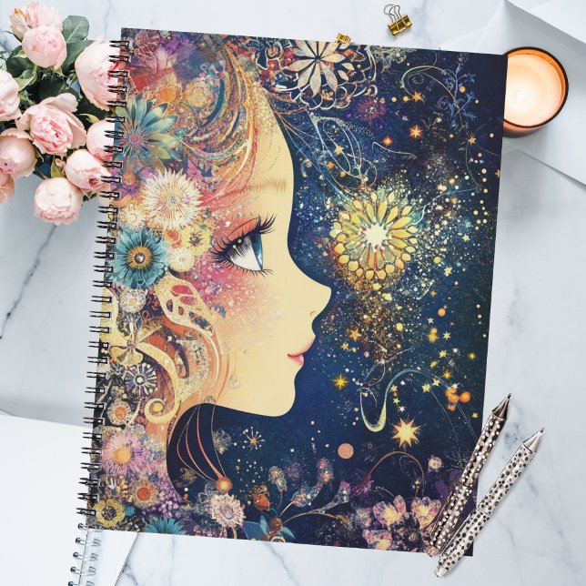 La Rêveuse Cosmique (Whimsical celestial planner)