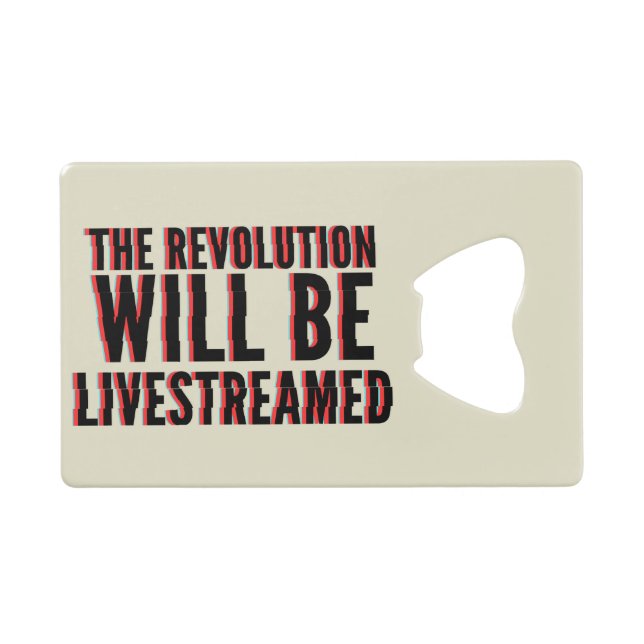 La révolution sera livestreamed (Devant (Horizontal))