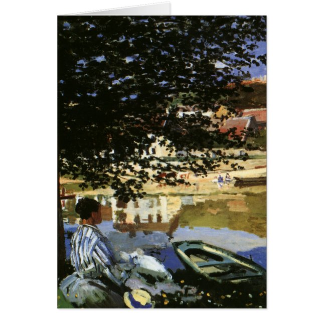 La rive de la Seine, Bennecourt par Claude Monet (Devant)