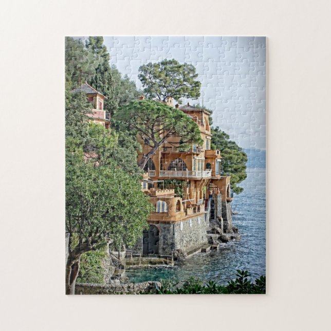 La Riviera - le Portofino italiens, puzzle de (Vertical)