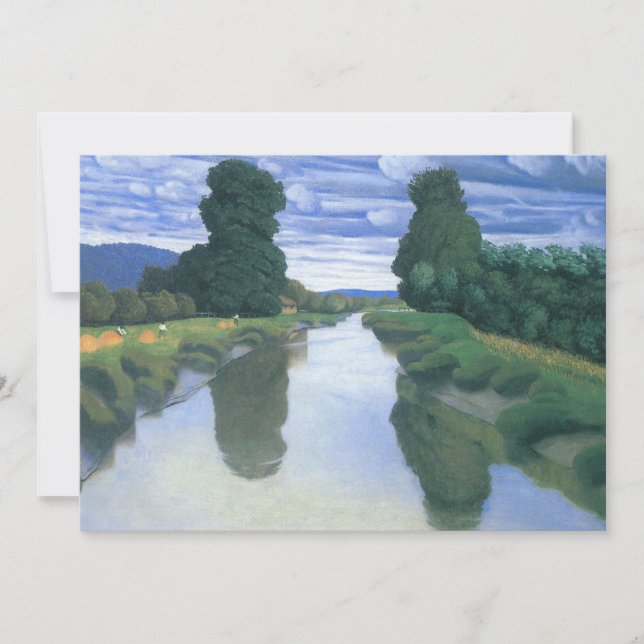 La Rivière à Berville par Felix Vallotton, Beaux-a (Devant)