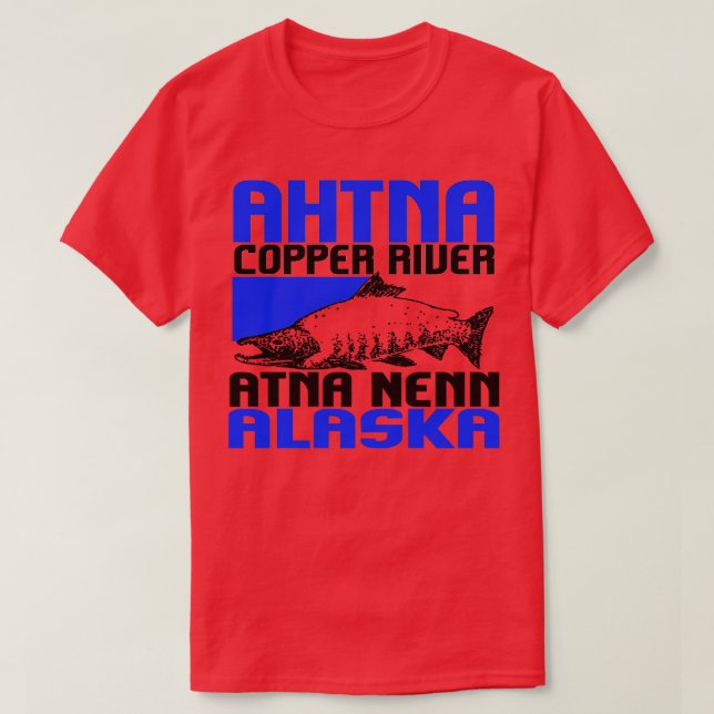 LA RIVIÈRE DU CUIVRE AHTNA TShirt (Design devant)