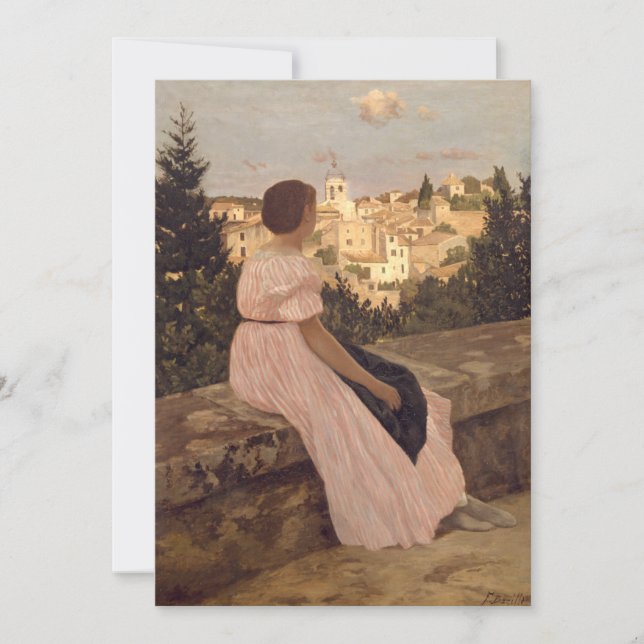 La robe rose | Fré dé ric Bazille (Devant)