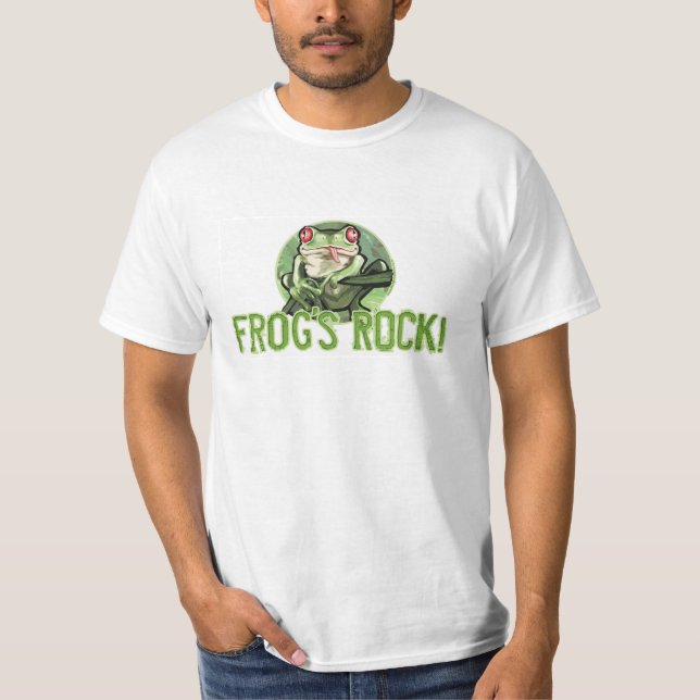 La roche de la grenouille ! T-shirt de grenouille (Devant)