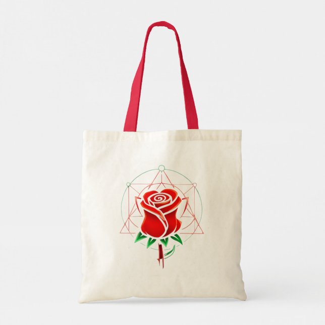 La Rose Rejetée : Sac Cabas de Roman Officiel (Dos)