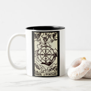 la roue de la carte tarot fortune   mug