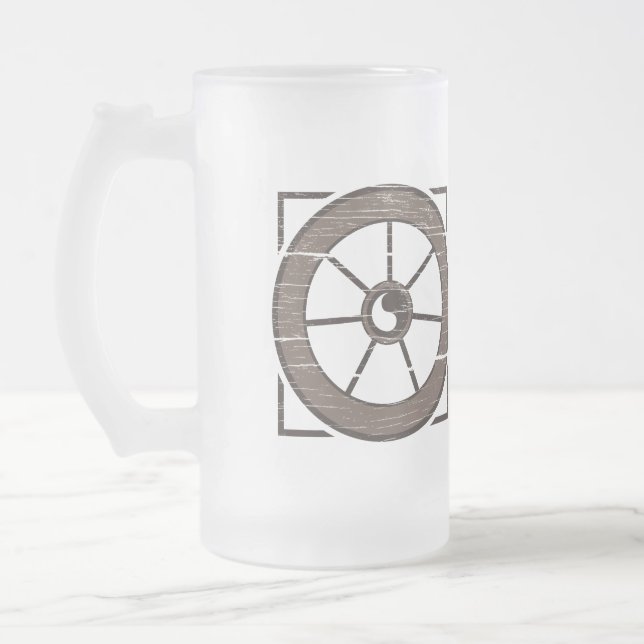 La Roue Dusty : La Roue & Afficher La Mug Frosted (Gauche)
