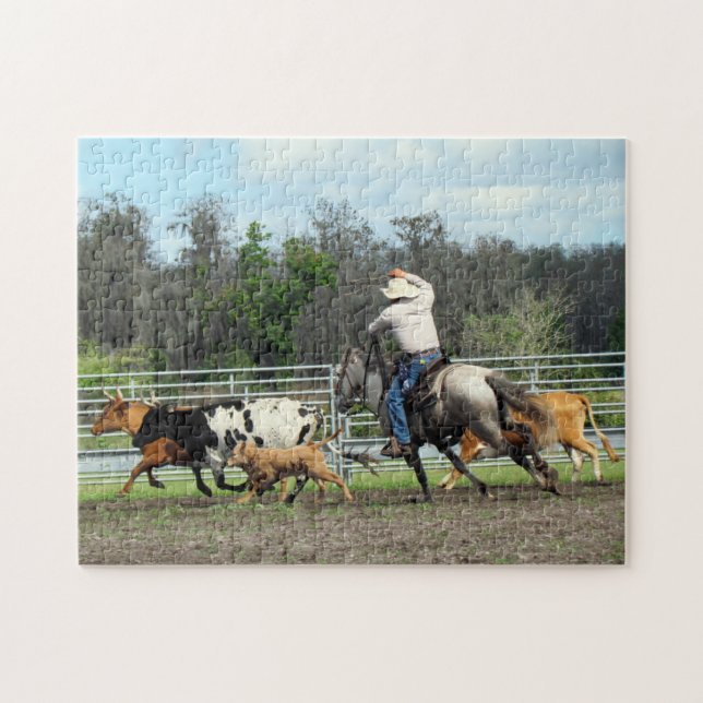 La Roundup - Puzzle (Horizontal)