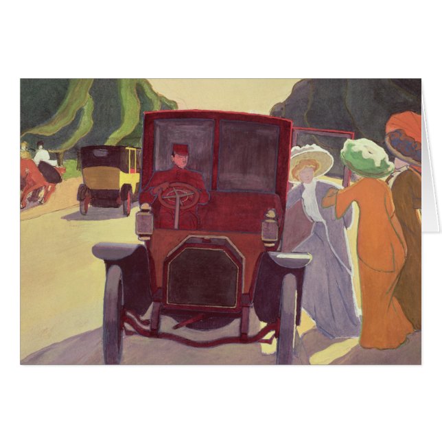 La route avec Acacias, 1908 (Devant horizontal)
