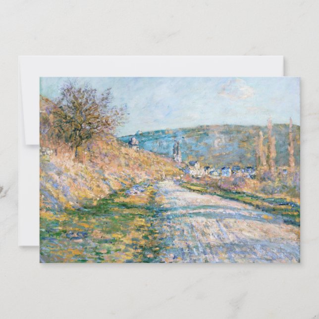 La route de Vétheuil | Claude Monet (Devant)