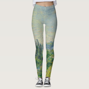 La route vers Vétheuil (par Claude Monet) Leggings