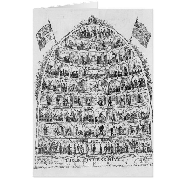 La ruche britannique, 1867 (Devant)