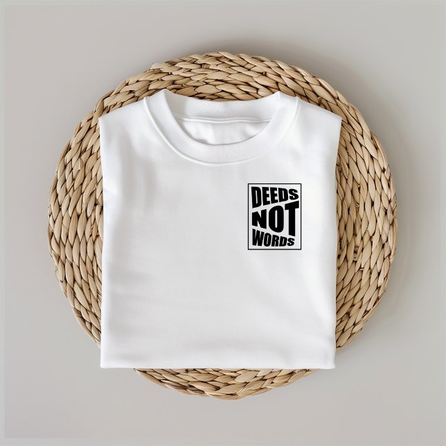 La sagesse ne cite pas les mots T-Shirt (Créateur téléchargé)
