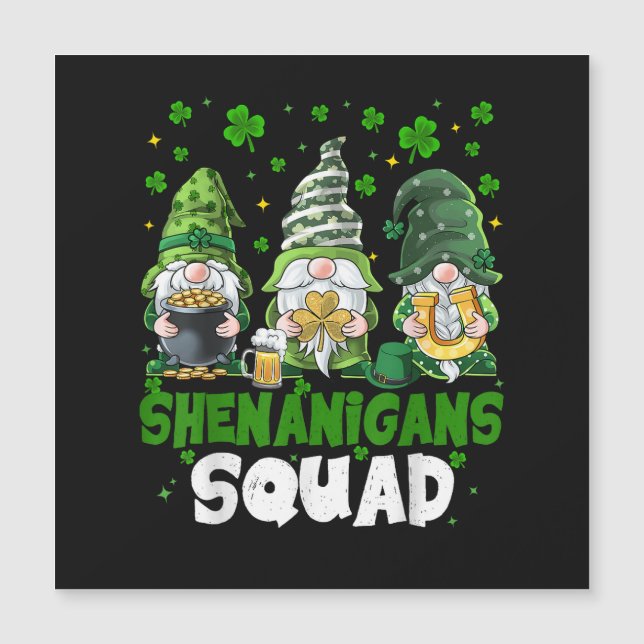 La Saint-Patrick Gnomes Shenanigans Escouade Saint (Devant)