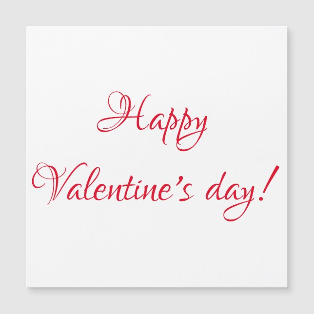 la Saint-Valentin (Devant)