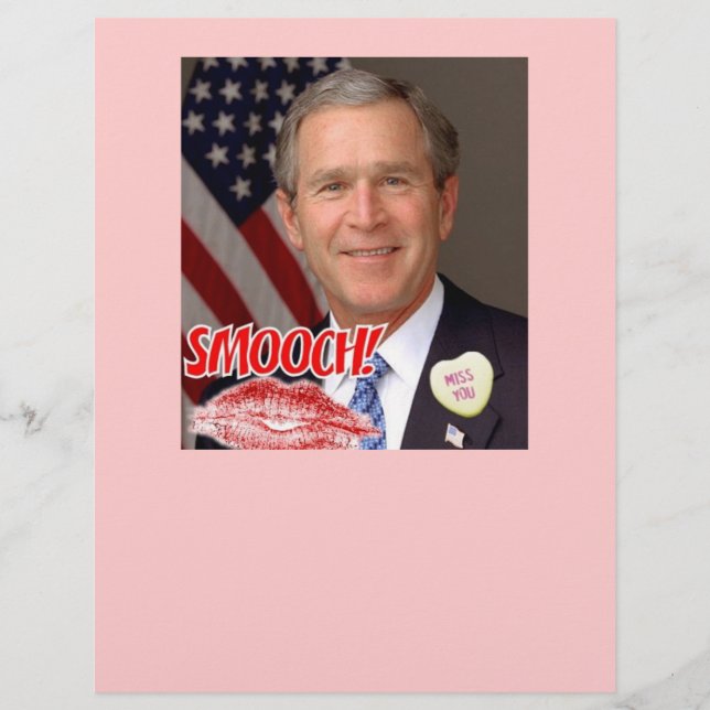 La Saint-Valentin de George Bush (Devant)