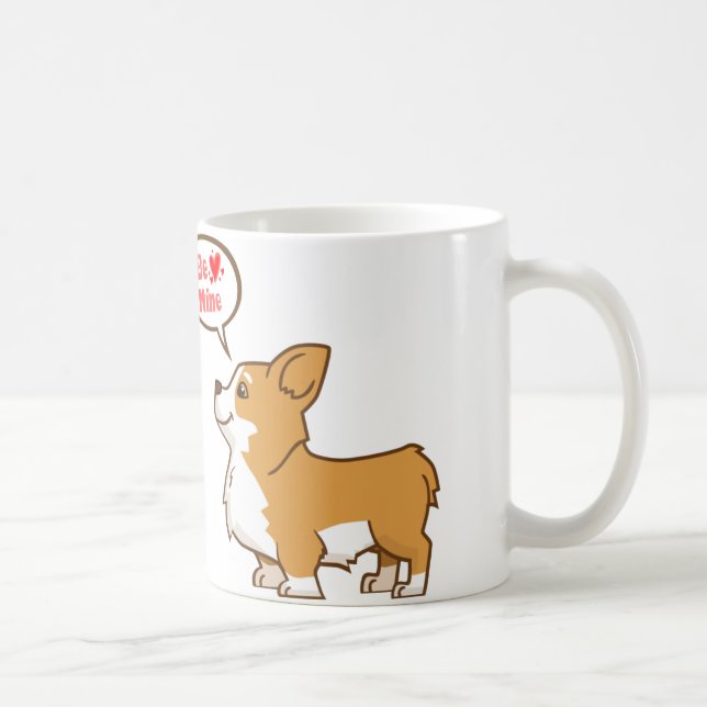 La Saint-Valentin "soit la mienne" tasse de café (Droite)