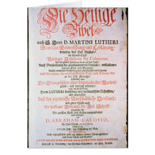 La Sainte Bible, vol. I., 1681