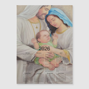 La Sainte Famille : Amour Divin Calendrier 2026