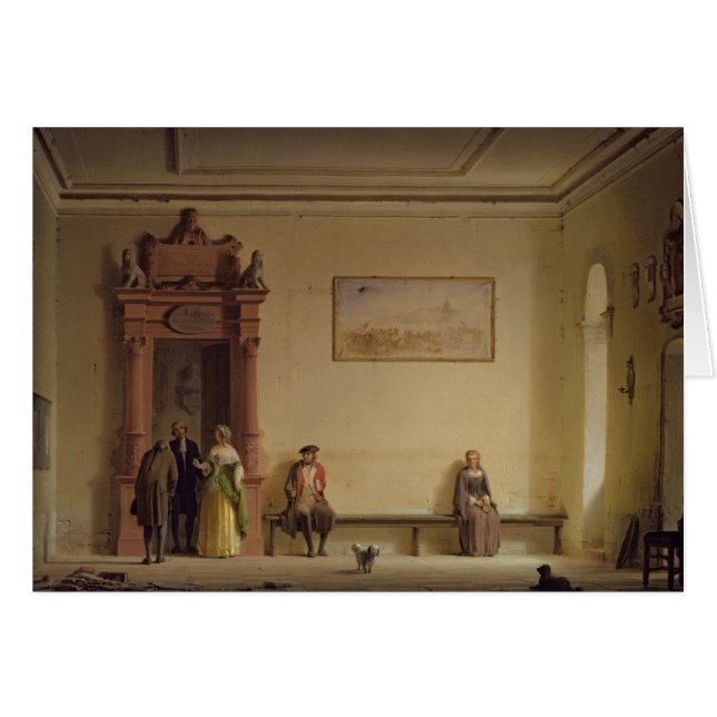 La salle d'attente, 1857 (Devant horizontal)