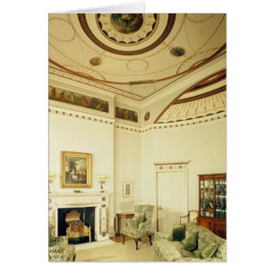 La salle d'Etruscan conçue par Robert Adam