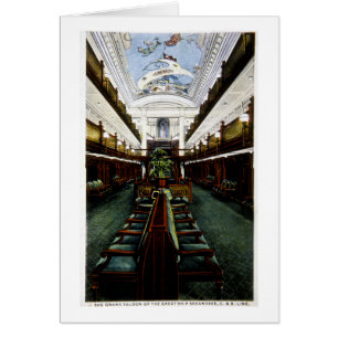 La salle grande du grand bateau Seeandbee, C&B