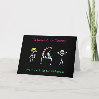"La Science de l'amour : Carte de chimie"