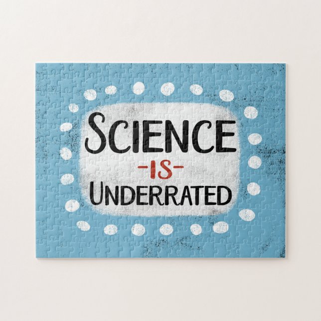 La Science Est Sous-Évaluée Puzzle (Horizontal)