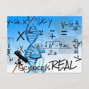 La science est une vraie carte postale