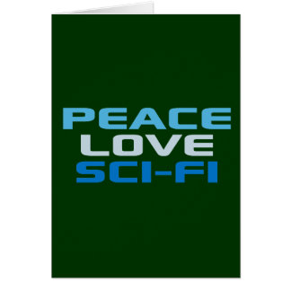 La science fiction d'amour de paix