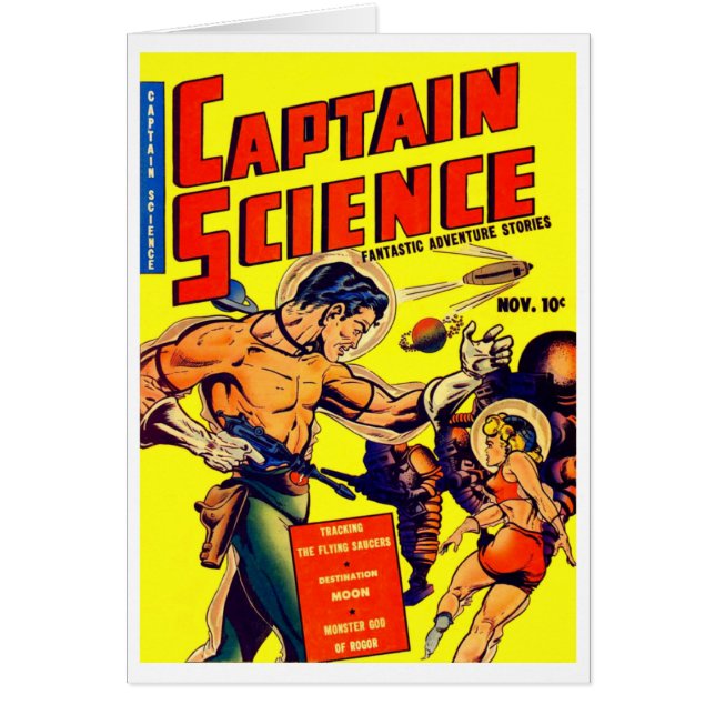 La science-fiction vintage de guerrier de l'espace (Devant)