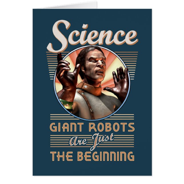 La Science : Les robots géants sont juste le début (Devant)