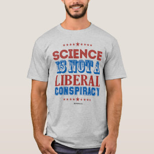 LA SCIENCE N'EST PAS UN T-shirt DE CONSPIRATION LI