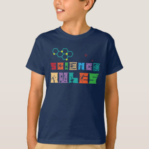 La science règle le tshirt enfant