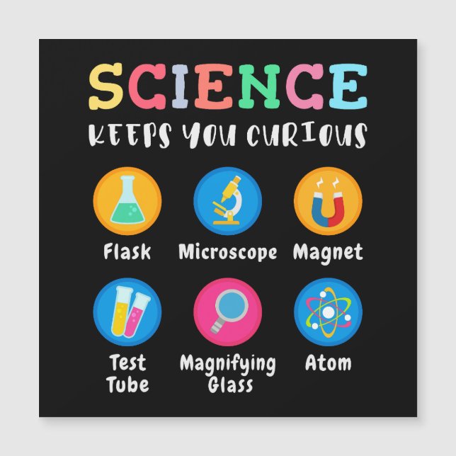 La science vous garde curieux (Devant)