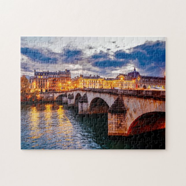 La Seine Paris. Jigsaw Puzzle (Horizontal)